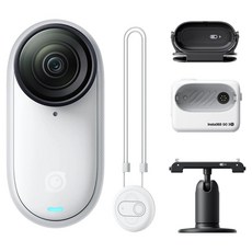 인스타360 GO 3S 액션캠 128GB, CINSAATA, 스노우 화이트
