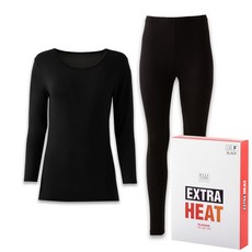 BASE ALPHA ESSENTIALS 女款Extra Heat刷毛保暖內衣上下套組
