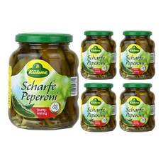 퀴네 페페로니 절임, 5개, 300g