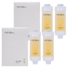 正直生活水 維他命淋浴過濾器, 檸檬, 4個