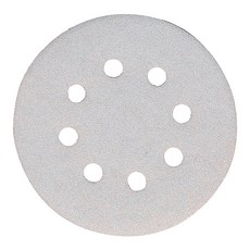 MAKITA 牧田 砂紙 60P33358 圓形背膠砂紙 適用於木材金屬打磨, 125mm, 1組