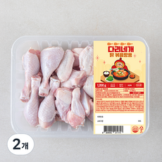 한강식품 다리네개 닭볶음탕용 닭고기 (냉장), 2개, 1.2kg