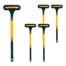 免拆洗玻璃紗窗雙向清潔刷 20cm加寬刷頭 自帶窗槽刷, 黃綠色, 5支