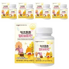 일동생활건강 키즈튼튼 멀티비타민, 72g, 5개