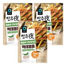 안주야 먹태열풍 청양데리야끼맛, 25g, 3개
