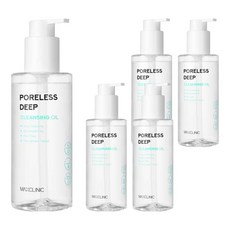 MAXCLINIC 深層毛孔清潔卸妝油, 5瓶, 200ml