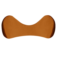 質感車載辦公填補屁屁縫隙記憶棉尾椎枕 B 46 x 16cm, 大地橘, 1個