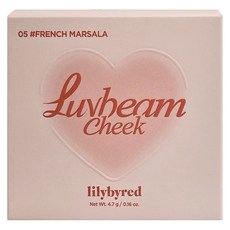 lilybyred 甜美心型腮紅 4.7g, 05, 1個