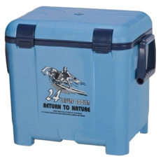 休閒冰桶 TH-245 PP塑膠材質 保冷保溫用途, 藍色, 23.9L, 3.6kg, 1個