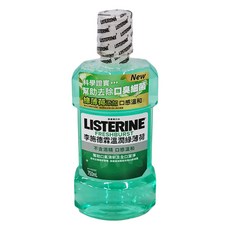 LISTERINE 李施德霖 溫潤綠薄荷漱口水, 750ml, 1瓶