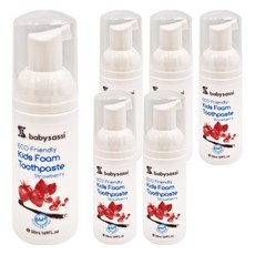 誰是寶貝 兒童專用護齒泡沫牙膏 (草莓口味), ECO Friendly, 6M+適用, 50ml, 6瓶