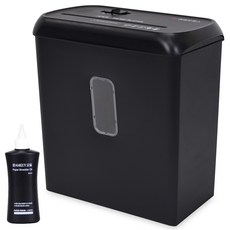 PAPER FRIEND 小型文件碎紙機 + 專用油套組, PK-611CX, 混合顏色