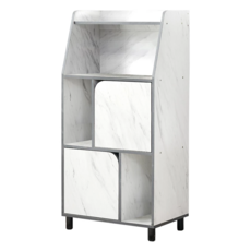 收納王妃 北歐風造型方格收納櫃 12.4kg, 大理石色