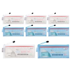 ibis 可彎曲三角尺量角器2件組, 白色, 藍色, 4套