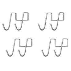 하비티 스테인레스 도어 걸이 후크, 4개