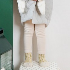 BABYBLEE 兒童刷毛彈性內搭褲