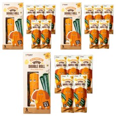 kokiri 와우 더블롤 김스낵 허니버터맛 5p, 25g, 3개