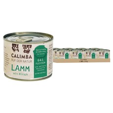 CALIMBA 全齡貓 無榖主食罐, 羊肉 + 鹿肉 + 蘋果, 200g, 12罐