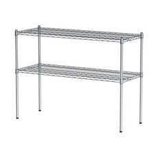 dayneeds 日需百備 荷重型電鍍鎖管二層架, 電鍍, 2層