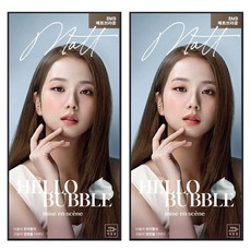 mise en scene 魅尚萱 HELLO BUBBLE 泡沫染髮劑 8MB 茶棕, 2組