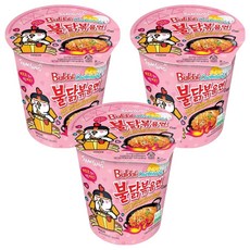 Samyang Foods 三養 Buldak 奶油白醬火辣雞肉風味鐵板炒麵 80g, 3入