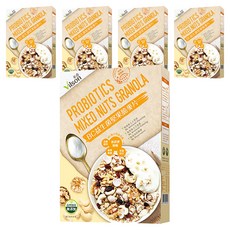 Vilson 米森 BC益生菌堅果脆麥片，含膳食纖維, 300g, 5盒