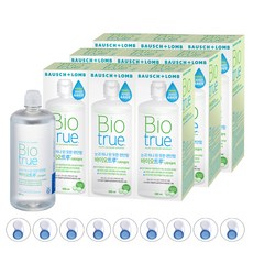 바이오트루 다목적용액 렌즈 세정액, 500ml, 9개