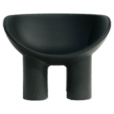 드리아데 롤리폴리 암체어, 블랙 green collection, 1개