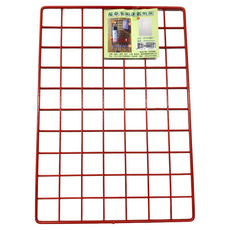 龍泰 多用途網片置物架 Set 28x40, 紅色, 3組