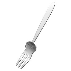 SALUS 佐藤金屬 海洋系列 餐具, 章魚寶寶叉 123mm, 銀色, 1支