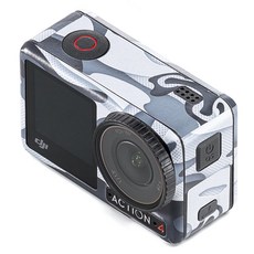 DJI Osmo Action 4 카메라 데칼 프로텍터 블루 카모, 1개