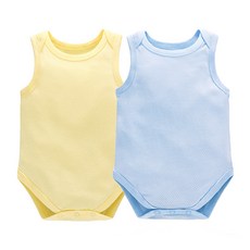 Bebeniz 網狀無袖連身衣 2件組