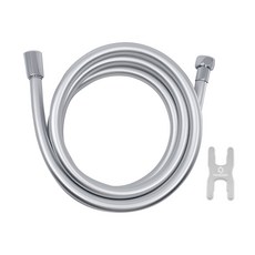 家用防垢PVC管狀淋浴軟管2m, 1條, 混色