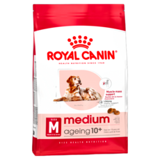 ROYAL CANIN 法國皇家 SHN 中型老犬10歲以上專用飼料 M + 10, 脫水禽肉蛋白, 3kg, 1袋