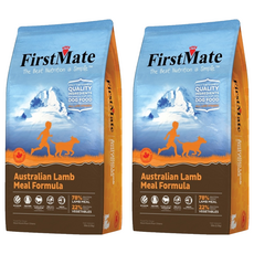 FirstMate 第一饗宴 全齡犬 無穀低敏配方 澳洲羊肉 乾飼料 78% 羊肉 22% 蔬菜, 羊肉, 2.3kg, 2袋