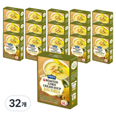 오뚜기프레스코 로스티드 콘크림 컵스프, 72g, 32개