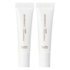 DEOPROCE 迪普詩 乳木果油日常純素護唇膏, 無香, 2個, 10g