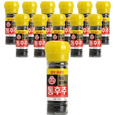 오뚜기 향이생생한 직접갈아먹는 통후추, 50g, 12개