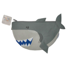 stephen joseph 防水收納袋, 鯊魚 灰色, 1個