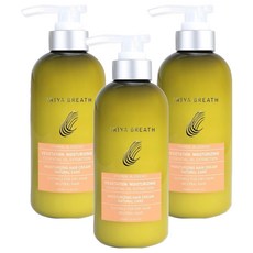 IRIYA BREATH 伊麗雅 植萃保濕潤髮乳, 3個, 500ml