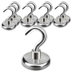 DADA 超強釹磁鐵環形磁鐵20mm, 10個, 鋼色