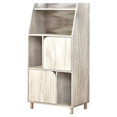 收納王妃 北歐風造型方格收納櫃 48.4 x 30 x 97.2cm 白橡木 12.4kg