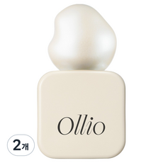 Ollio 체리시 네일 폴리쉬 탑코트, 투명, 9ml, 2개