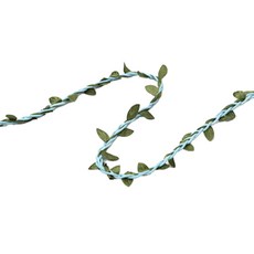 新芽繩 緞帶繩 7mm, 天藍色, 9m