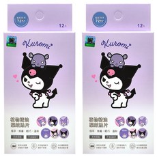 ONEDER 旺達棉品 酷洛米驅蚊貼片, 12入, 2盒