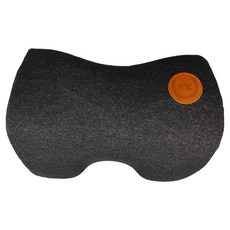 車用頭枕 水晶灰 30x14x30cm 腰靠 47x19x43cm, 墊高, 黑色, 1個