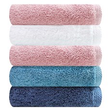 Songwol 松月 洗臉孔180克40支精梳紗, 隨機出貨, 5條