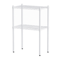 dayneeds 日需百備 輕型二層波浪架, 白色, 2層