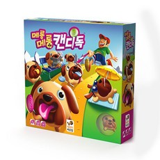 행복한바오밥 메롱메롱 캔디독 보드게임, 혼합색상, 1개
