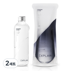 EXPLAIN 卸妝水 350ml+補充裝 300ml, 2組